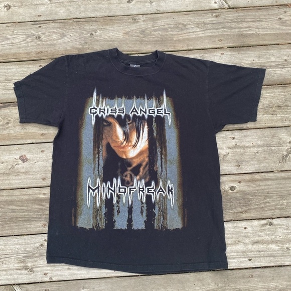 Rare 2007 Criss Angel Mindfreak T Shirt Large - Picture 2 of 9